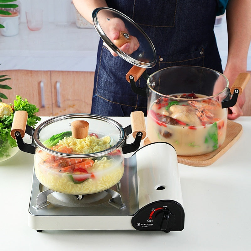 Borosilicate Visions Cookware Pot