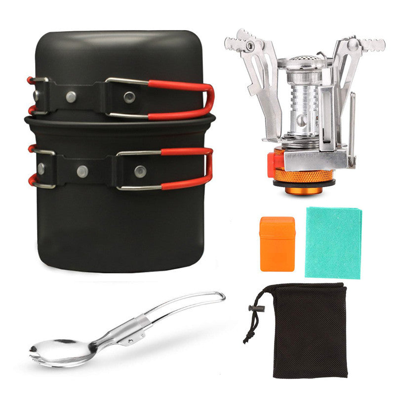 Cookware Set For Outdoor Barbecue