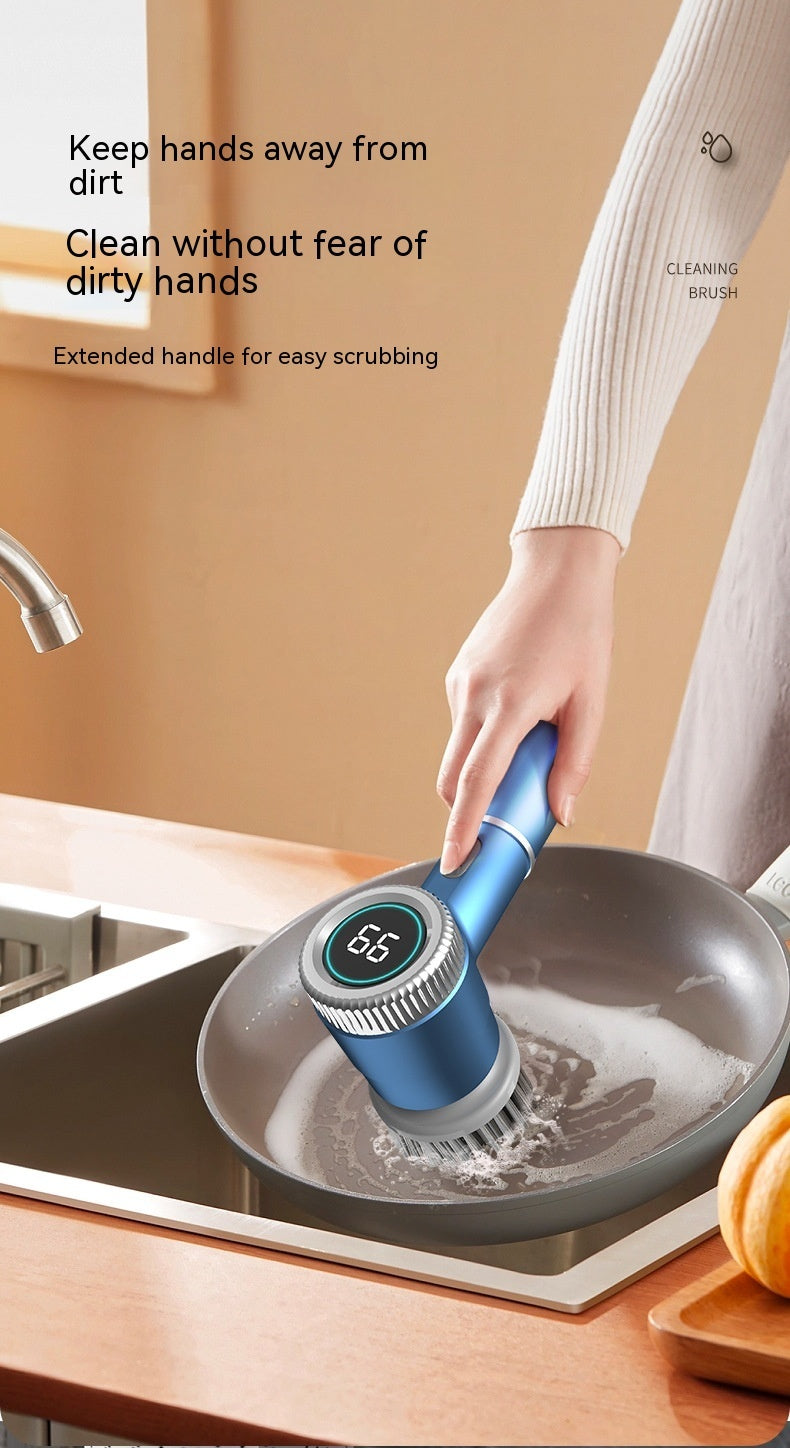 Handheld Wireless Electric Dish Brush